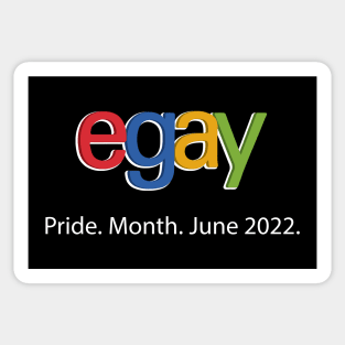 egay Pride Month Design Sticker